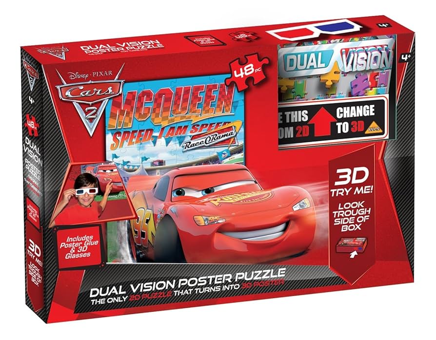 Amazon.co.jp: ディズニー 3Dマジックジグソーパズル デュアル